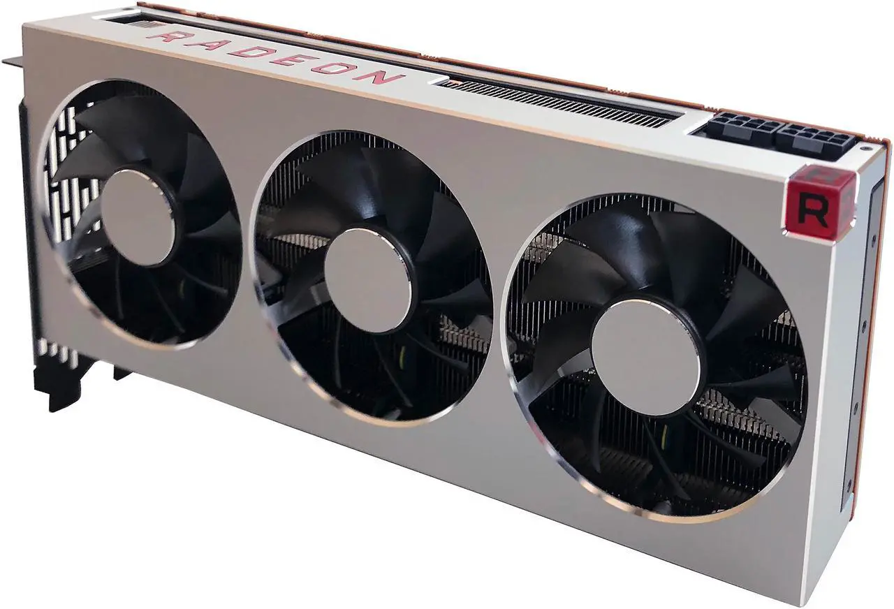 Alt view image 3 of 6 - XFX Radeon VII 16GB HBM2 PCI Express 3.0 CrossFireX Support Graphics Card RX-VEGMA3FD6