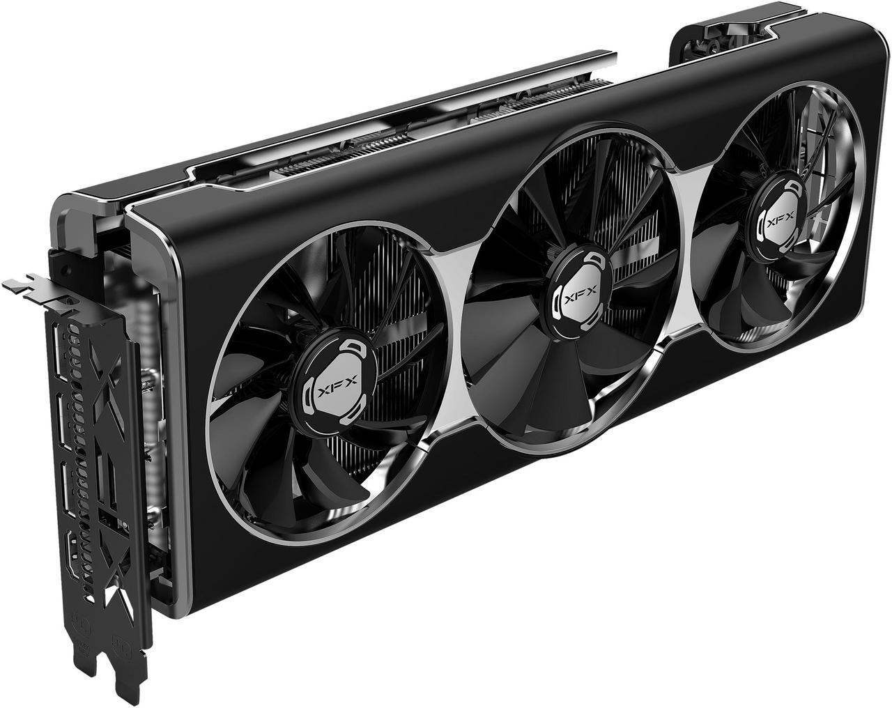 Alt view image 3 of 7 - XFX RX 5700 XT THICC III ULTRA 8GB BOOST UP TO 2025 MHz GDDR6 3xDP HDMI Video Card
