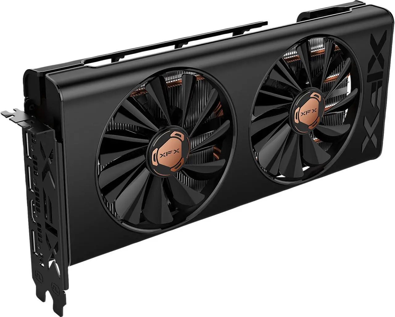 Main image of XFX Radeon RX 5600 XT RX-56XT6DF46 Video Card THICC II PRO-14GBPS 6GB BOOST UP TO 1620M D6  3xDP HDMI