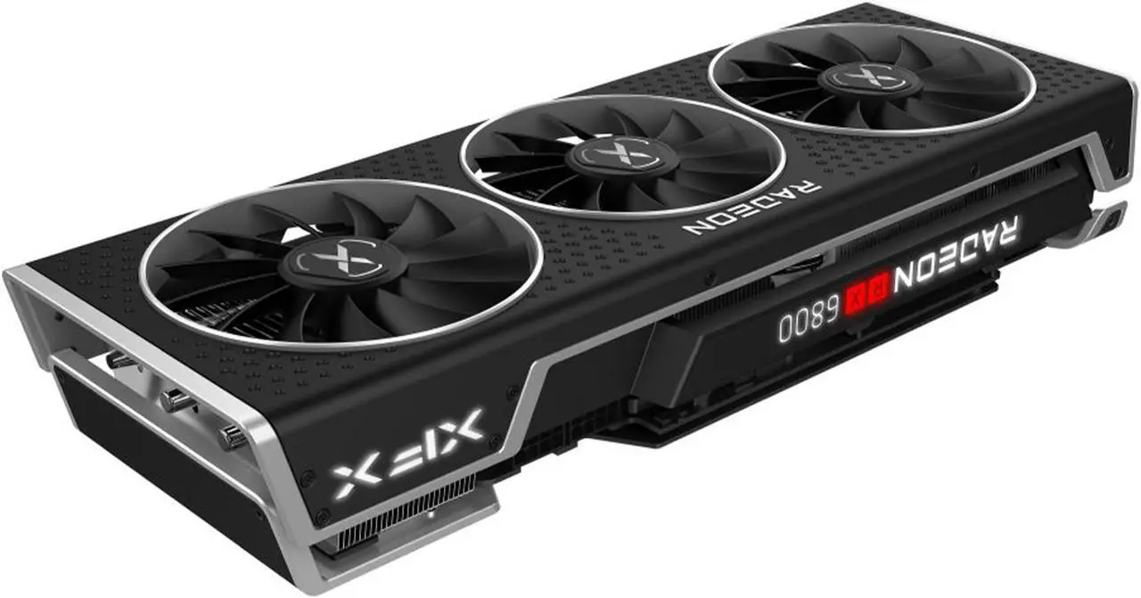 Alt view image 2 of 4 - XFX Speedster MERC319 Radeon RX 6800 BLACK 16GB GDDR6 HDMI DisplayPort PCIe 4.0 Gaming Graphic Card, RX-68XLATBD9