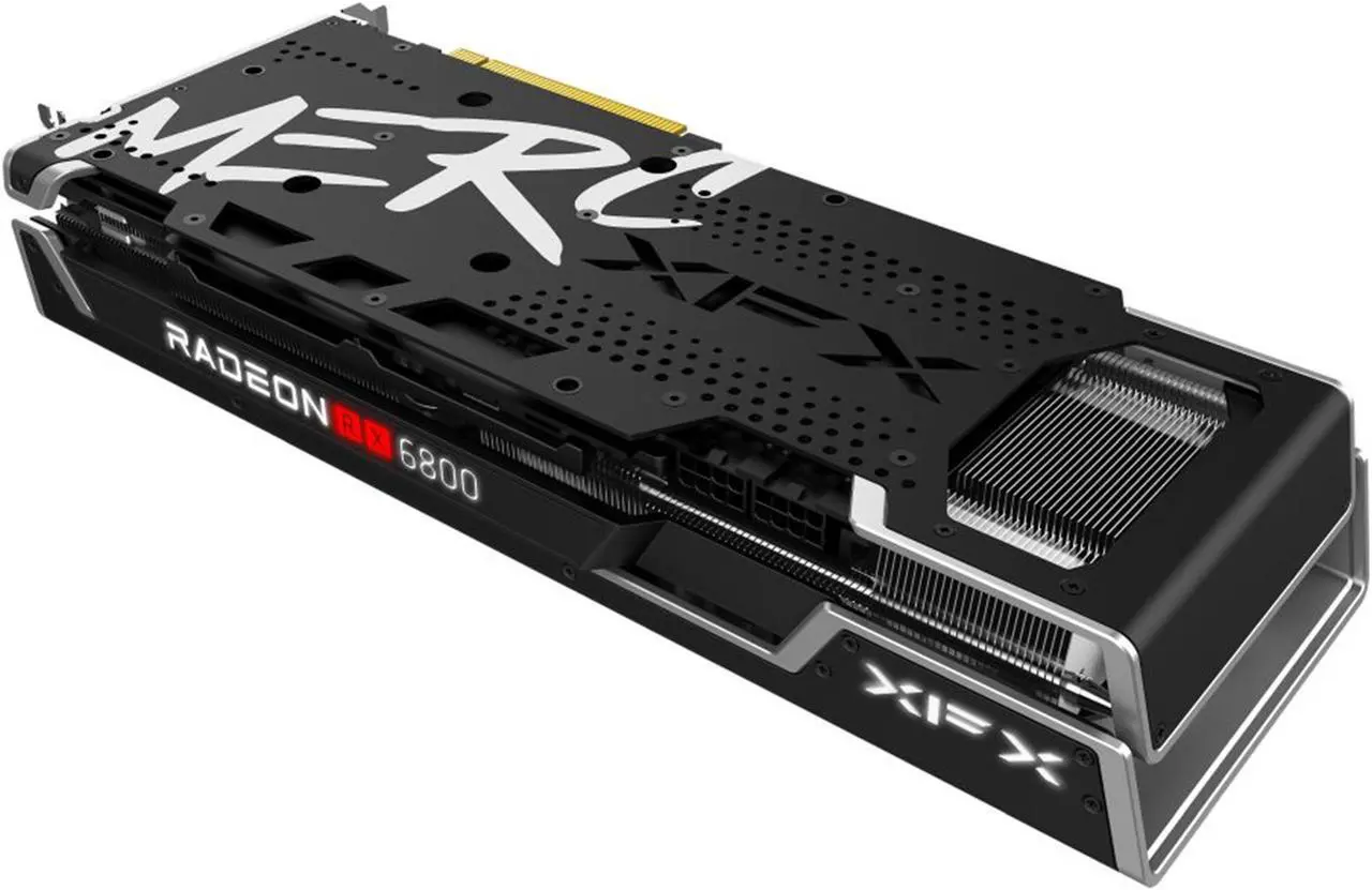 Alt view image 3 of 4 - XFX Speedster MERC319 Radeon RX 6800 BLACK 16GB GDDR6 HDMI DisplayPort PCIe 4.0 Gaming Graphic Card, RX-68XLATBD9
