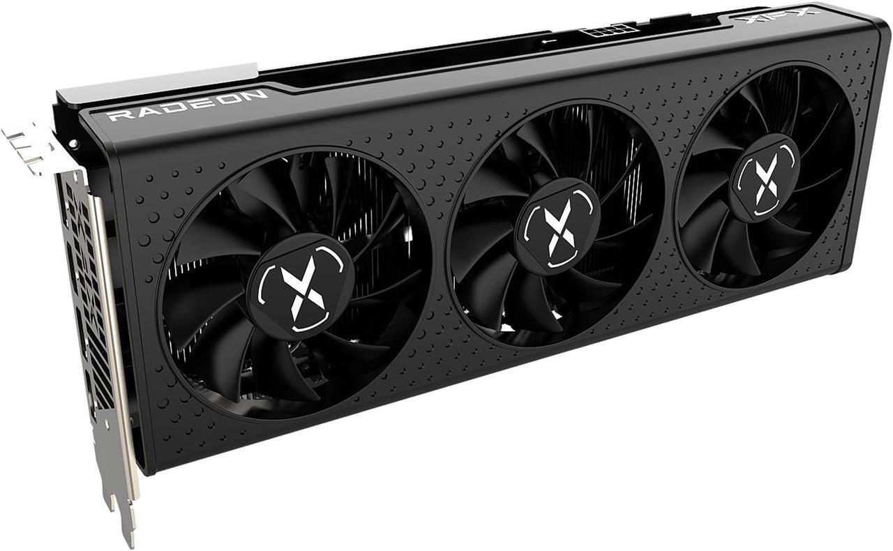 Alt view image 4 of 6 - XFX SPEEDSTER QICK308 RADEON RX 6600 XT BLACK Gaming Graphics Card with 8GB GDDR6 HDMI 3xDP, AMD RDNA 2 (RX-66XT8LBDQ)