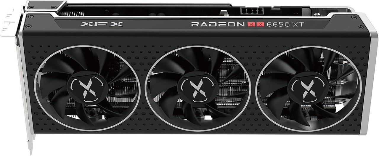 Alt view image 5 of 11 - XFX SPEEDSTER MERC308 Radeon RX 6650 XT 8GB GDDR6 PCI Express 4.0 Graphics Card RX-665X8TBDY