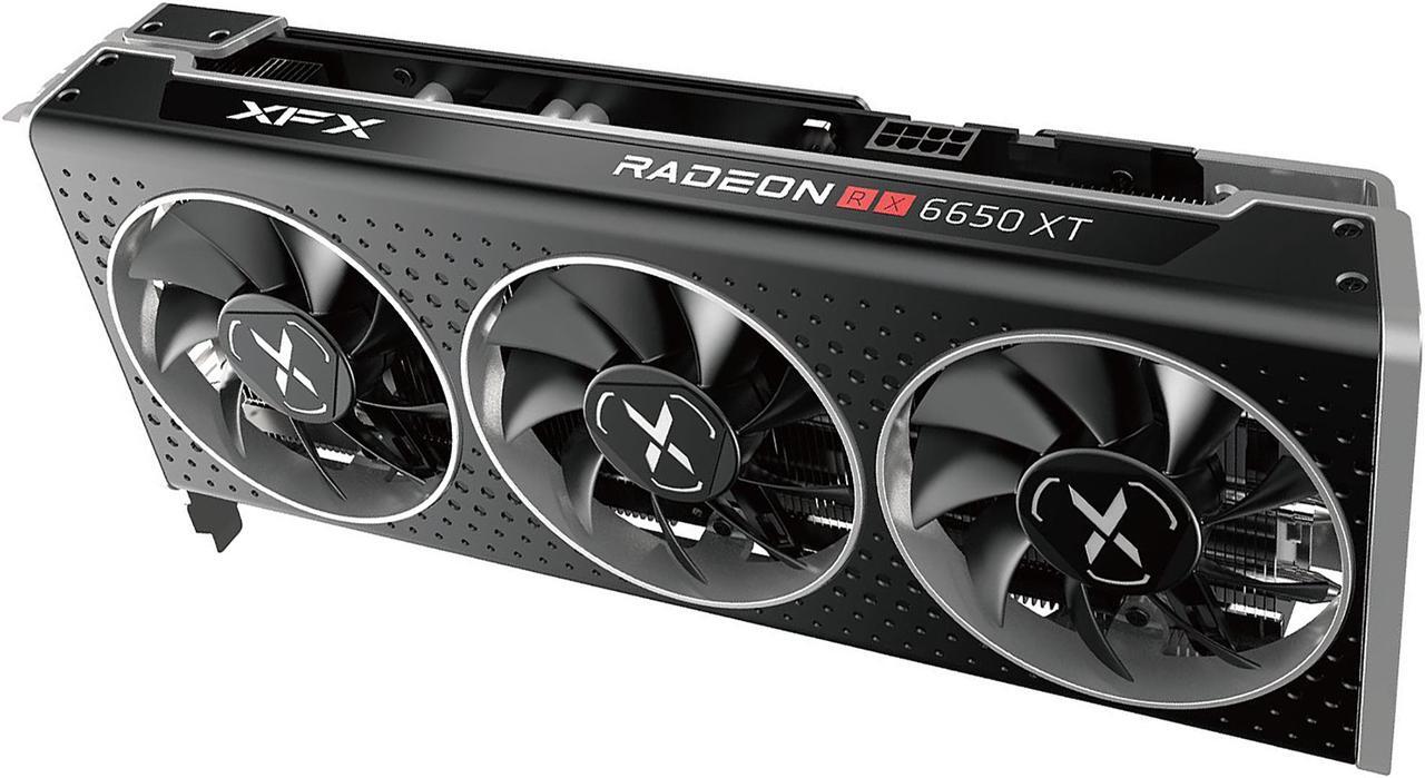 Alt view image 6 of 11 - XFX SPEEDSTER MERC308 Radeon RX 6650 XT 8GB GDDR6 PCI Express 4.0 Graphics Card RX-665X8TBDY