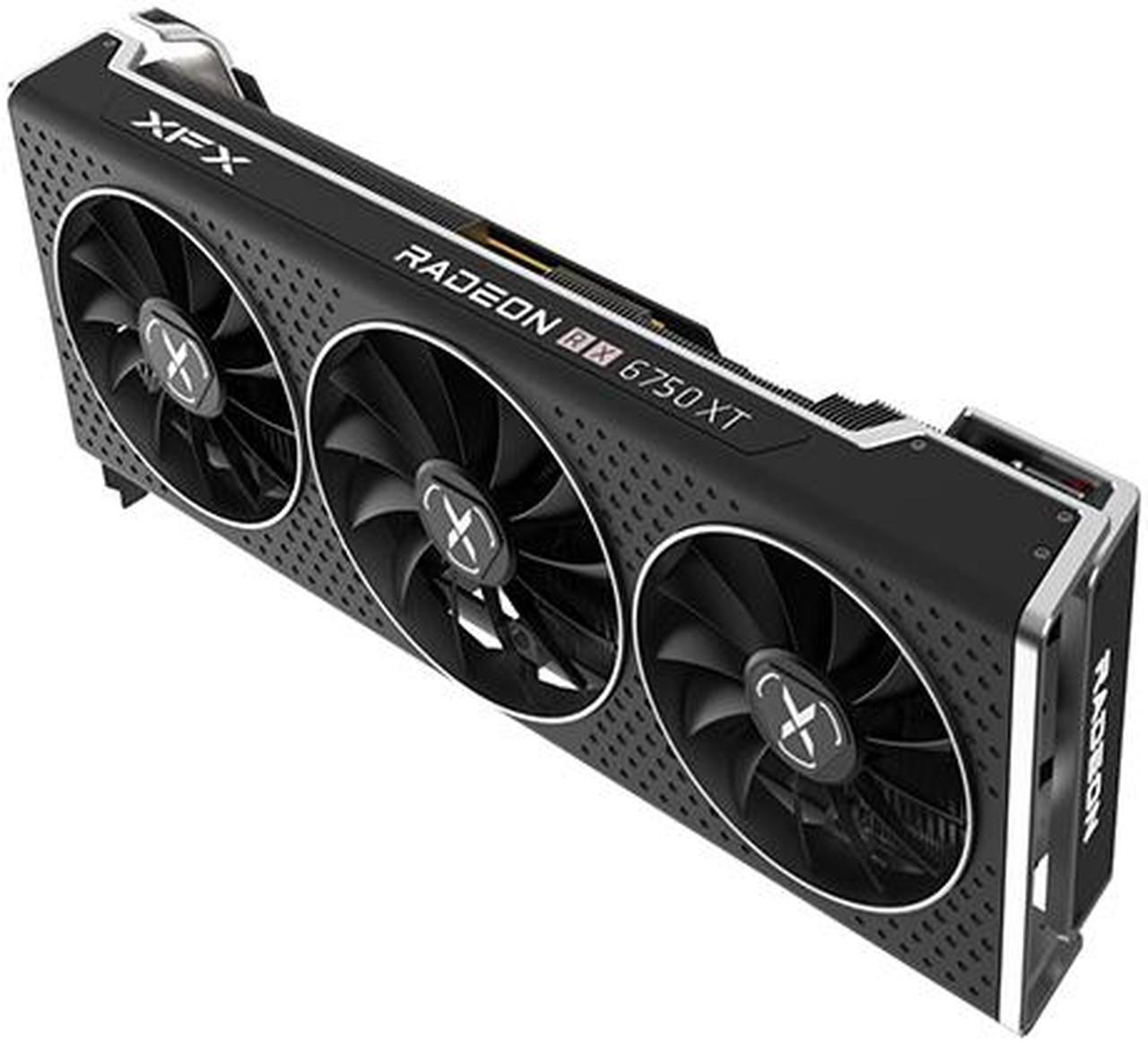 Alt view image 4 of 6 - XFX SPEEDSTER QICK319 Radeon RX 6750 XT 12GB GDDR6 PCI Express 4.0 ATX Video Card RX-675XYLUDP