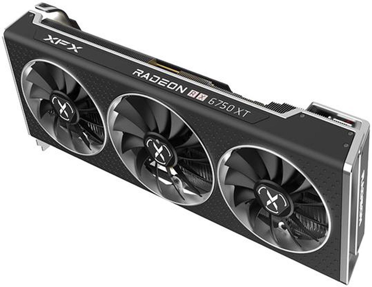 Alt view image 5 of 6 - XFX SPEEDSTER QICK319 Radeon RX 6750 XT 12GB GDDR6 PCI Express 4.0 ATX Video Card RX-675XYLUDP