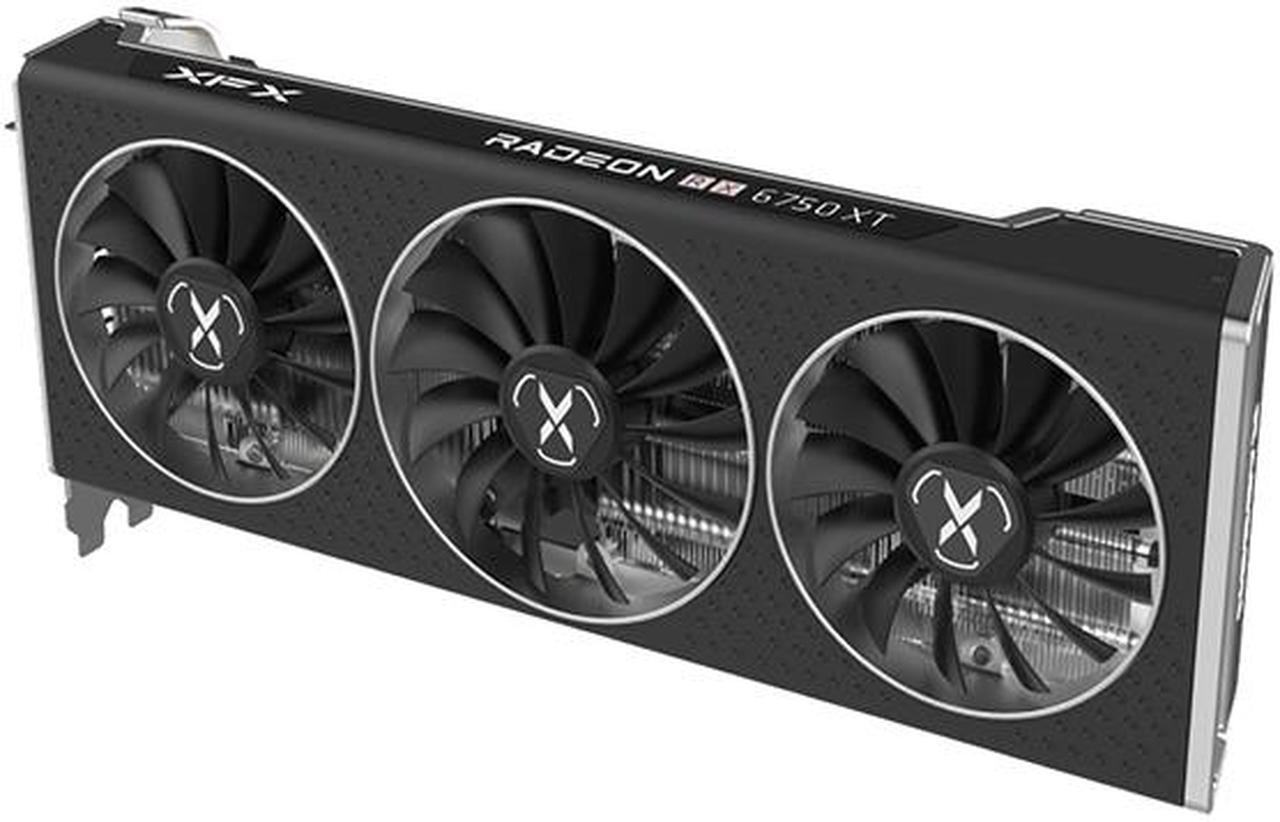 Alt view image 3 of 6 - XFX SPEEDSTER QICK319 Radeon RX 6750 XT 12GB GDDR6 PCI Express 4.0 ATX Video Card RX-675XYLUDP