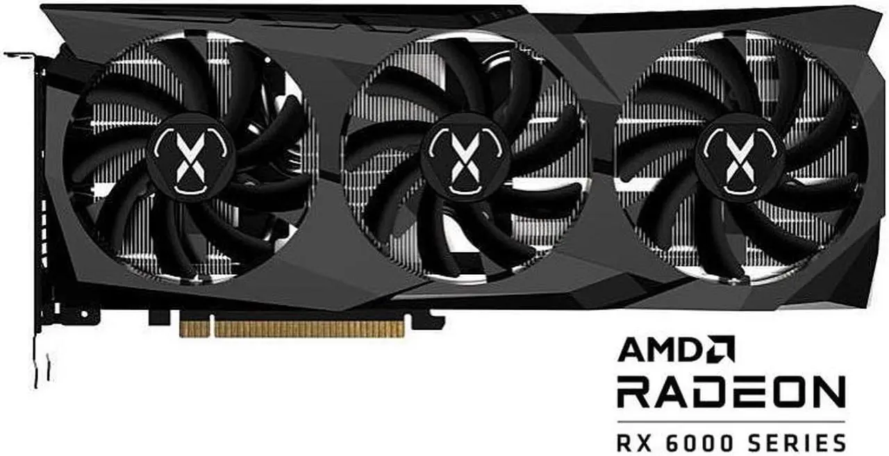 Alt view image 2 of 7 - XFX SPEEDSTER SWFT309 AMD Radeon RX 6700 CORE Gaming Graphics Card with 10GB 160-Bit GDDR6, AMD RDNA 2, RX-67XLKWFDV