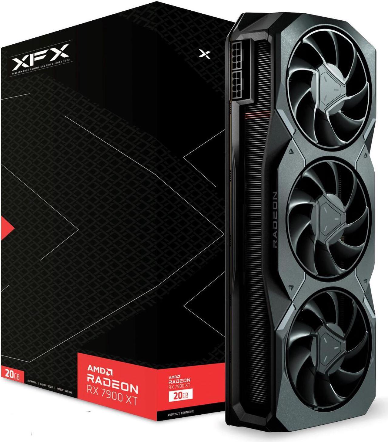Alt view image 8 of 8 - XFX Gaming Radeon RX 7900 XT 20GB GDDR6 PCI Express 4.0 x16 Graphics Card RX-79TMBABF9