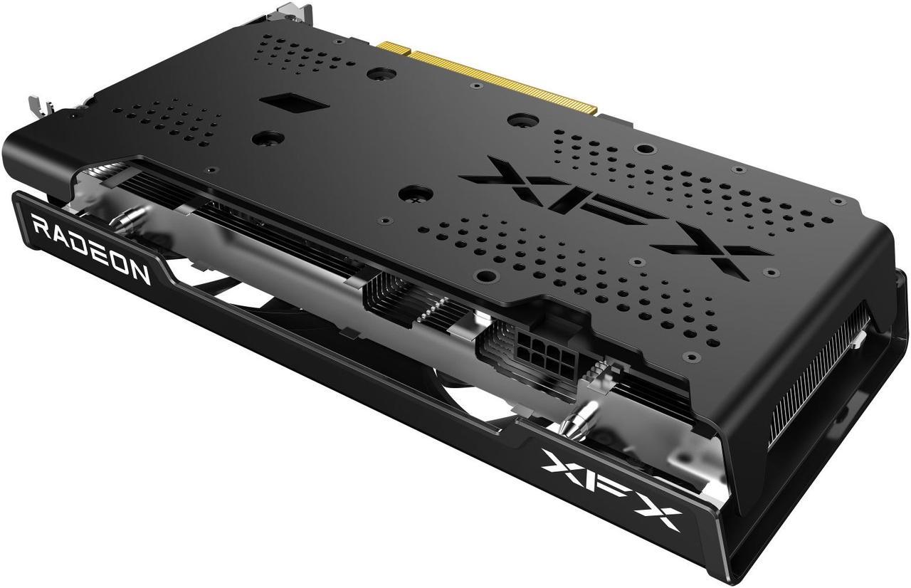 Alt view image 6 of 7 - XFX SPEEDSTER SWFT210 RADEON RX 7600 CORE Gaming Graphics Card RX-76PSWFTFY
