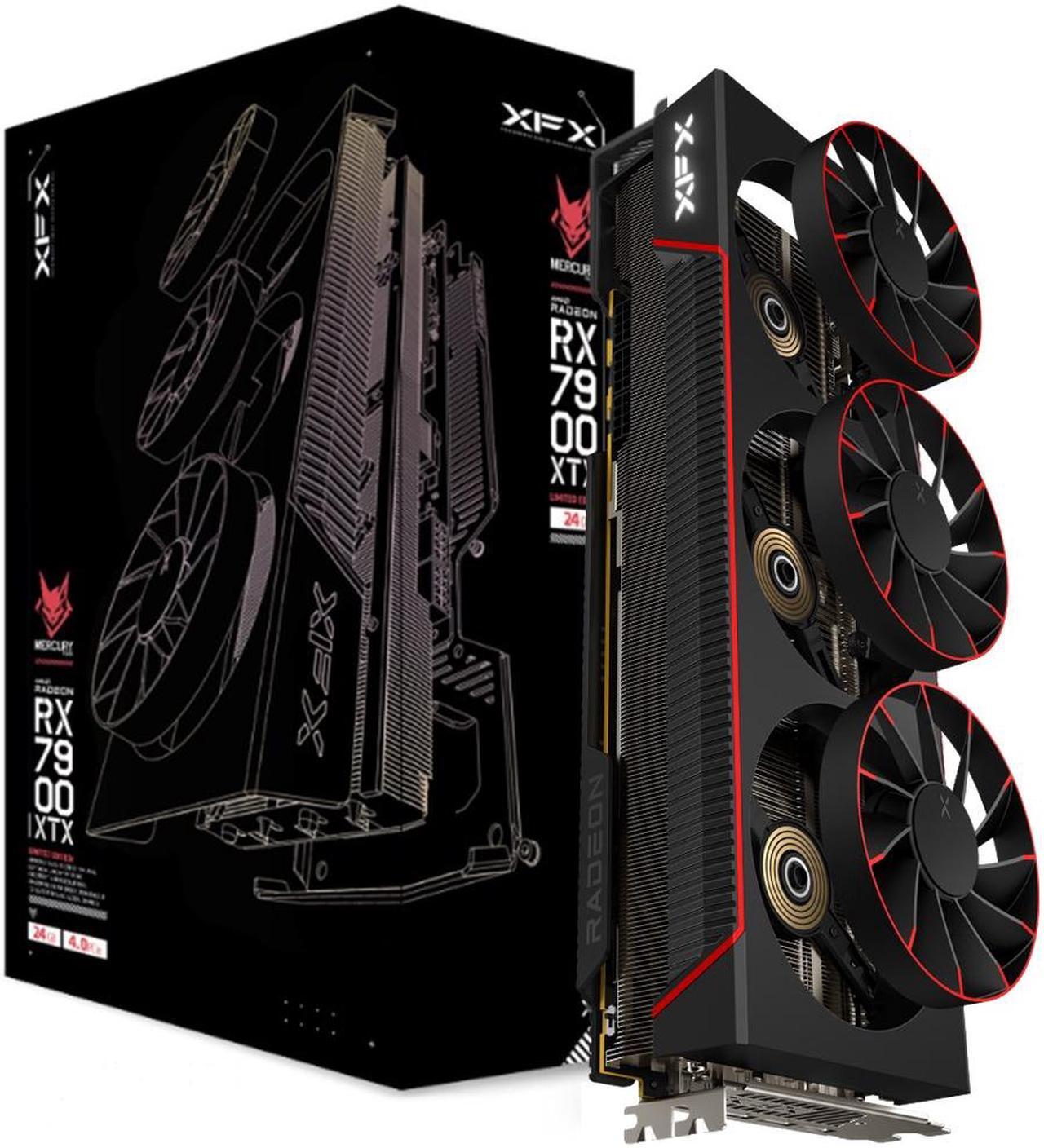 Alt view image 10 of 10 - XFX MERCURY Magnetic Air Radeon RX 7900 XTX 24GB GDDR6 PCI Express 4.0 x16 Video Card RX-79XMAIRB9