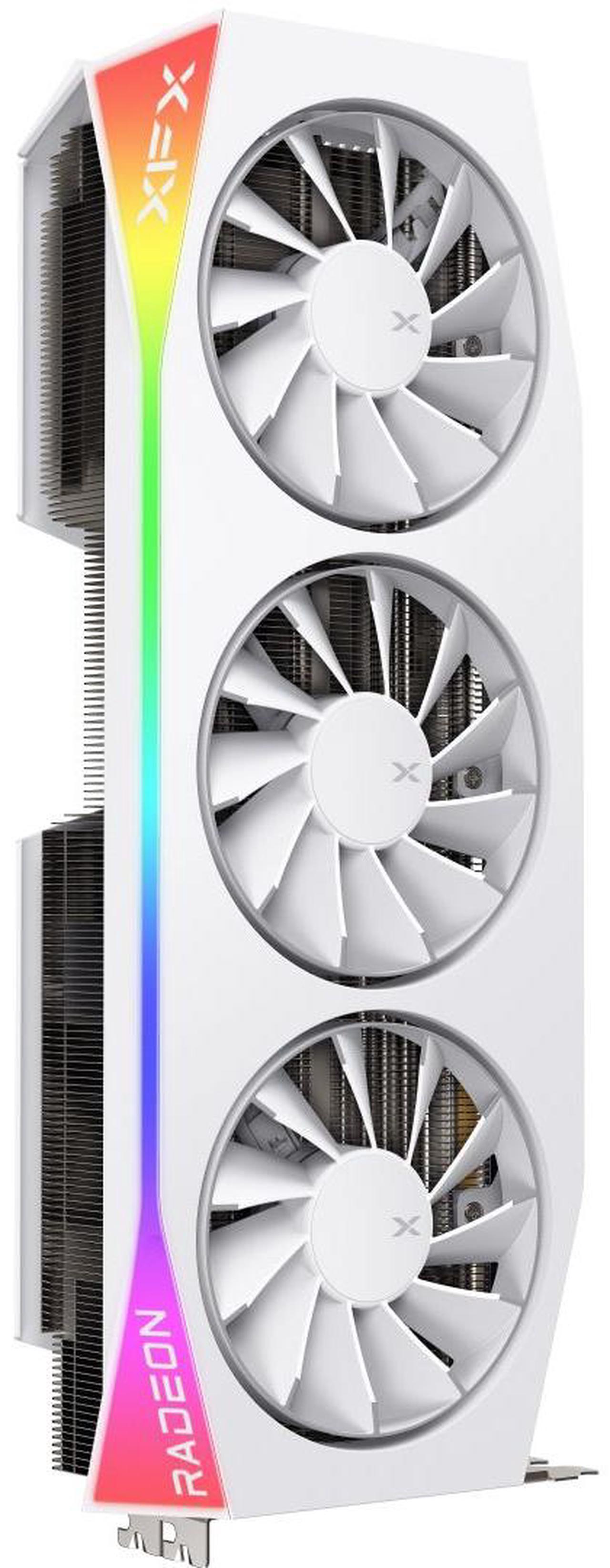 Alt view image 3 of 7 - XFX Mercury AMD Radeon RX 9070XT OC 16GB 256-Bit GDDR6 PCI-Express 5.0 RDNA 4 White Magnetic Air Gaming Graphics Card
