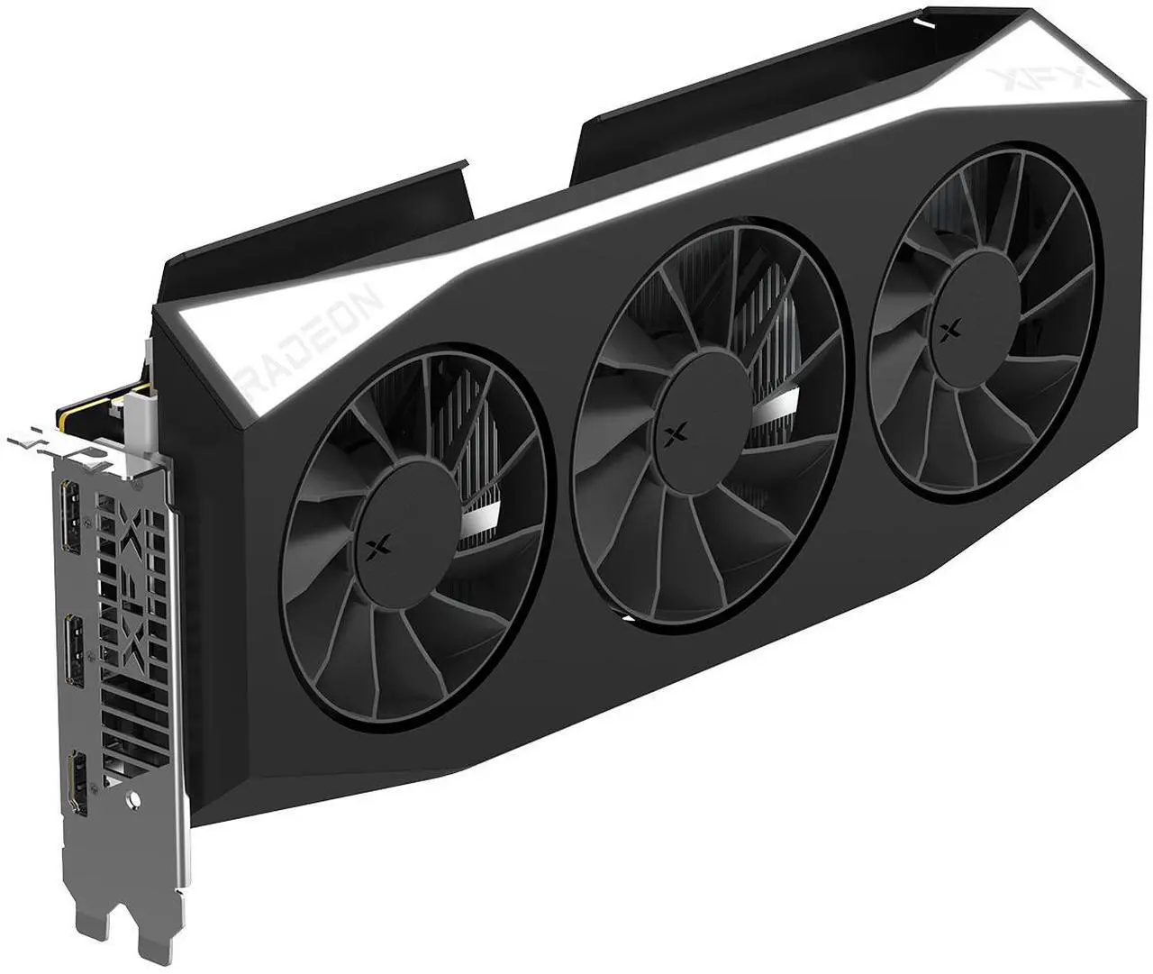Alt view image 2 of 7 - XFX Mercury Radeon RX 9060 XT 16GB GDDR6 PCI Express 5.0 x16 ATX Graphics Card RX-96TMERCBA