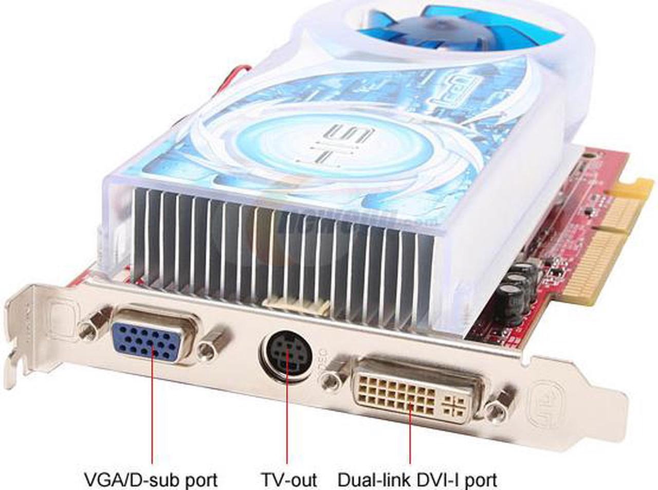Alt view image 2 of 7 - HIS Radeon X1600PRO 256MB GDDR2 AGP 4X/8X Graphics Card H160PRQ256AN