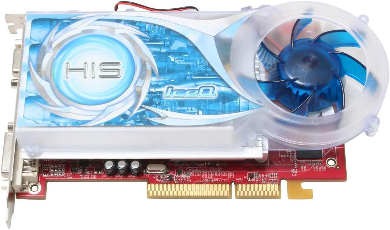 Alt view image 2 of 6 - HIS Radeon X1650PRO 512MB GDDR2 AGP 4X/8X Graphics Card H165PRQ512AN-R
