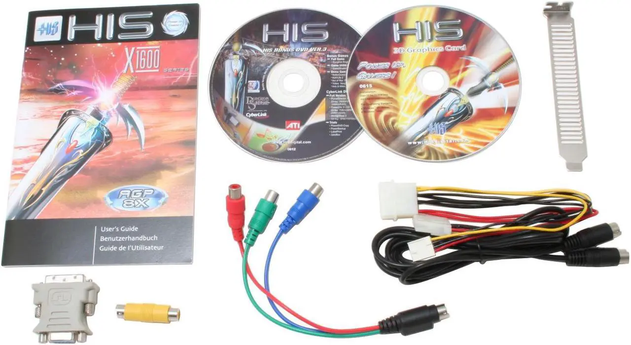 Alt view image 5 of 6 - HIS Radeon X1650PRO 512MB GDDR2 AGP 4X/8X Graphics Card H165PRQ512AN-R