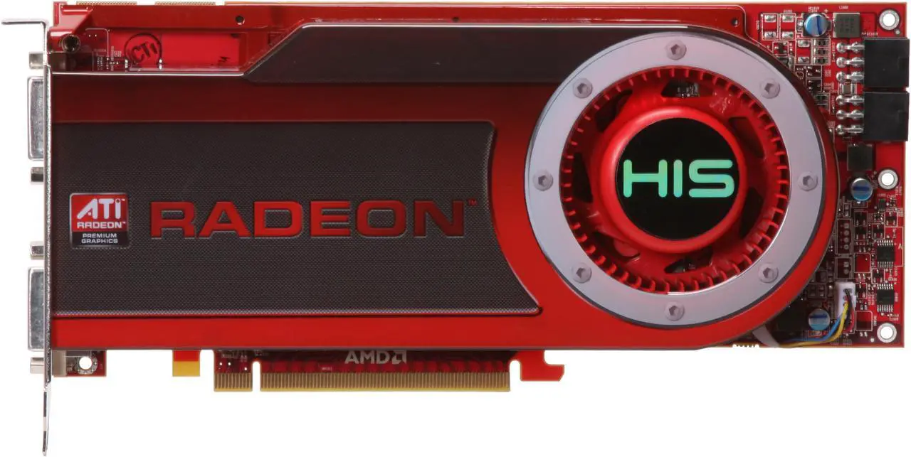 Alt view image 3 of 6 - HIS Radeon HD 4870 512MB GDDR5 PCI Express 2.0 x16 CrossFireX Support Graphics Card H487F512P