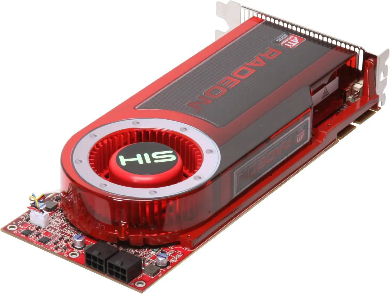 Alt view image 5 of 6 - HIS Radeon HD 4870 512MB GDDR5 PCI Express 2.0 x16 CrossFireX Support Graphics Card H487F512P