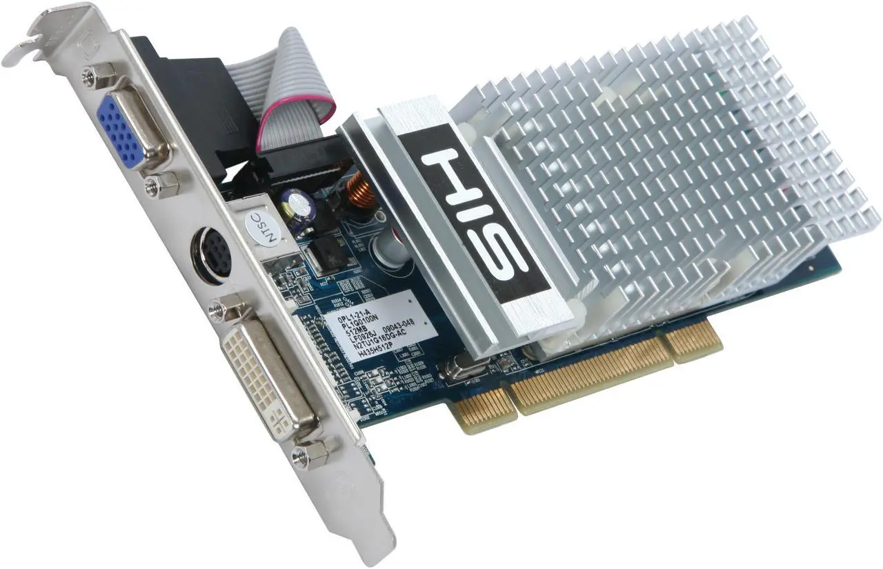 Main image of HIS Radeon HD 4350 512MB DDR2 PCI Low Profile Ready Graphics Card H435H512PP