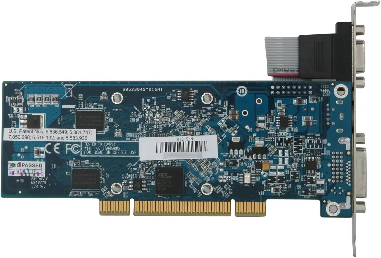 Alt view image 4 of 5 - HIS Radeon HD 4350 512MB DDR2 PCI Low Profile Ready Graphics Card H435H512PP