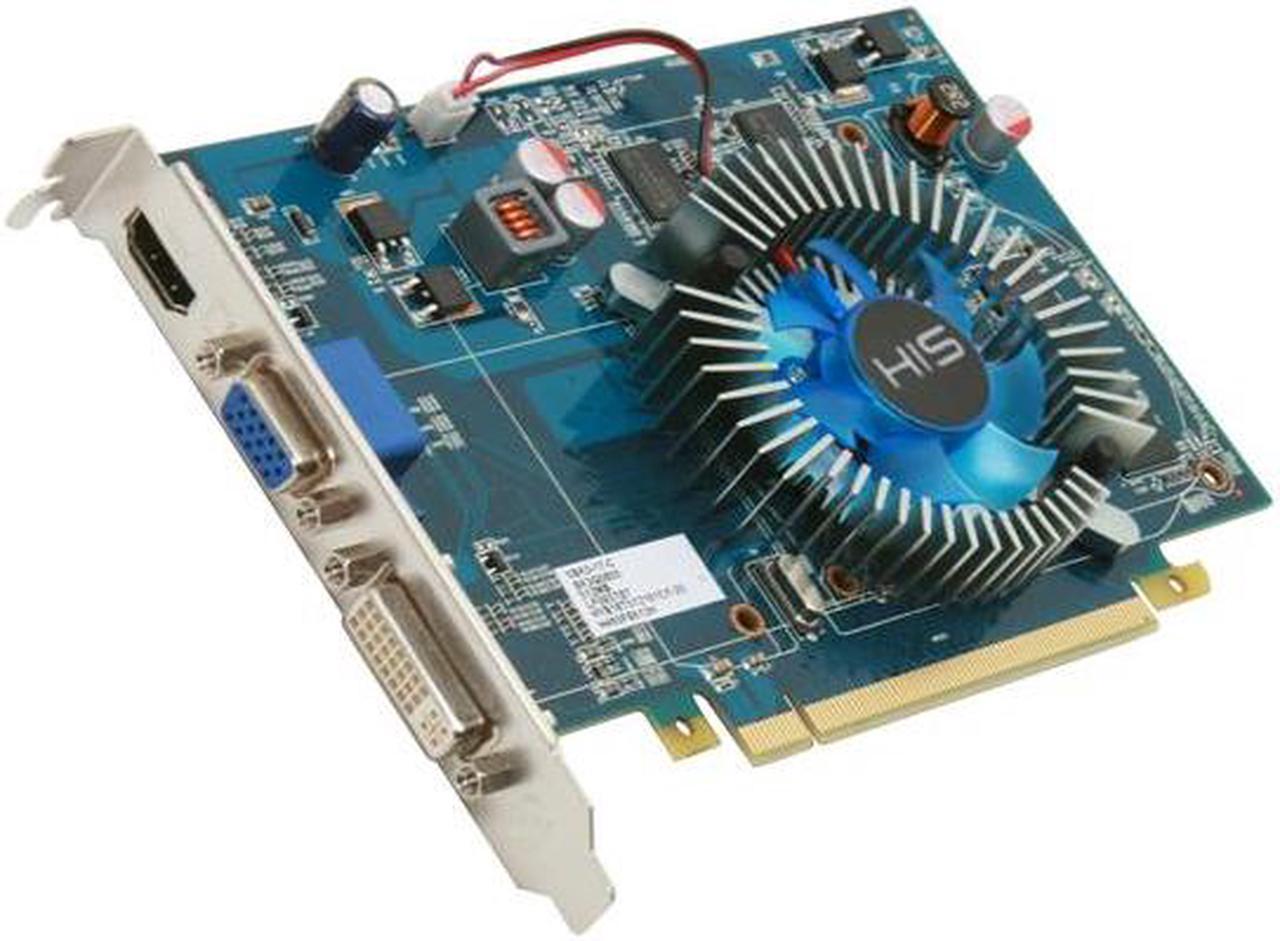 HIS Radeon HD 4650 512MB DDR2 PCI Express 2.0 x16 CrossFireX Support Video Card H465FS512H