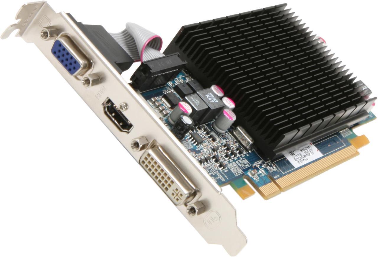 HIS Radeon HD 5570 1GB DDR3 PCI Express 2.1 x16 Low Profile Ready Video Card H557HO1G