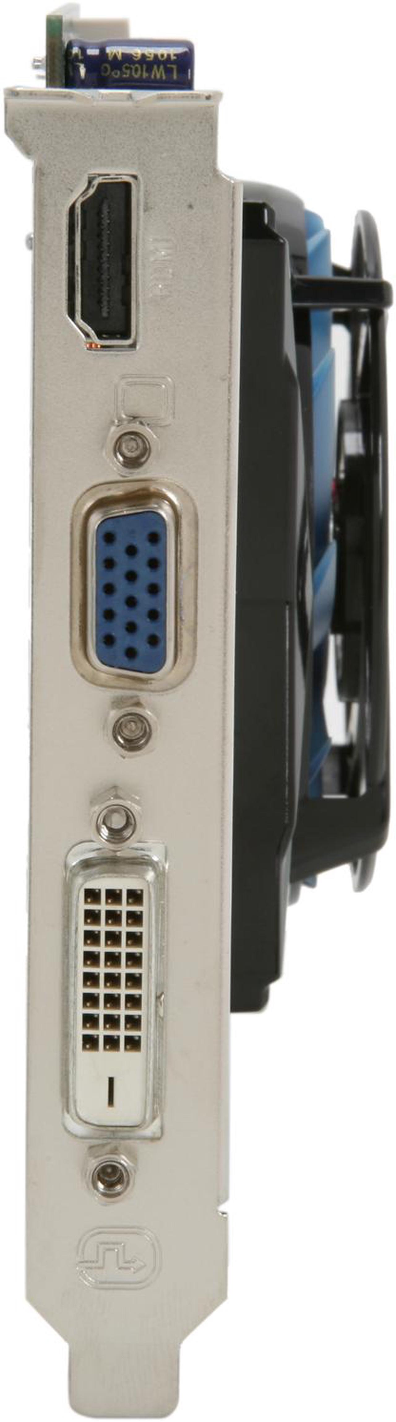 Alt view image 2 of 6 - HIS Radeon HD 6670 1GB DDR3 PCI Express 2.1 x16 Graphics Card H667FS1G