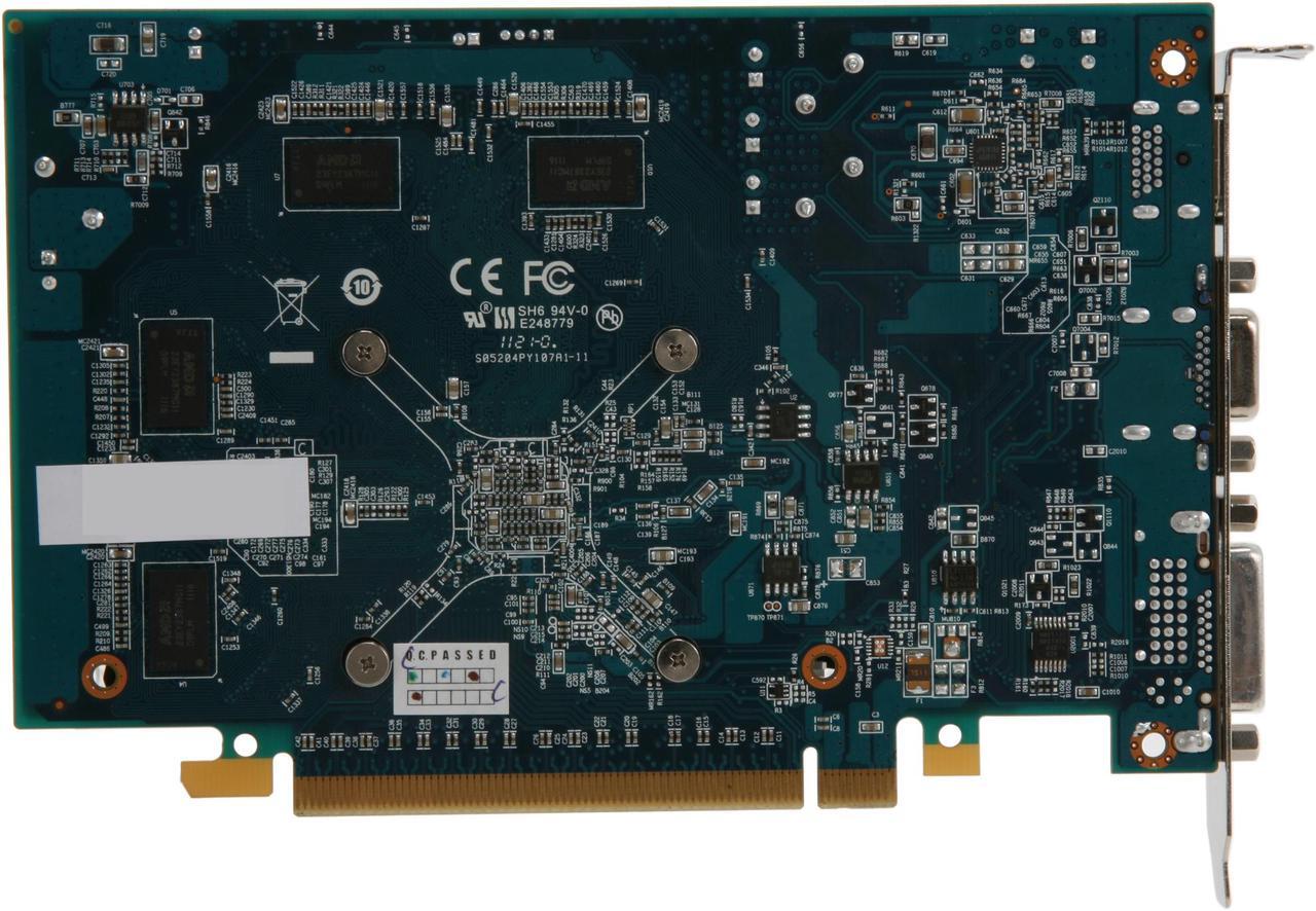 Alt view image 4 of 6 - HIS Radeon HD 6670 1GB DDR3 PCI Express 2.1 x16 Graphics Card H667FS1G