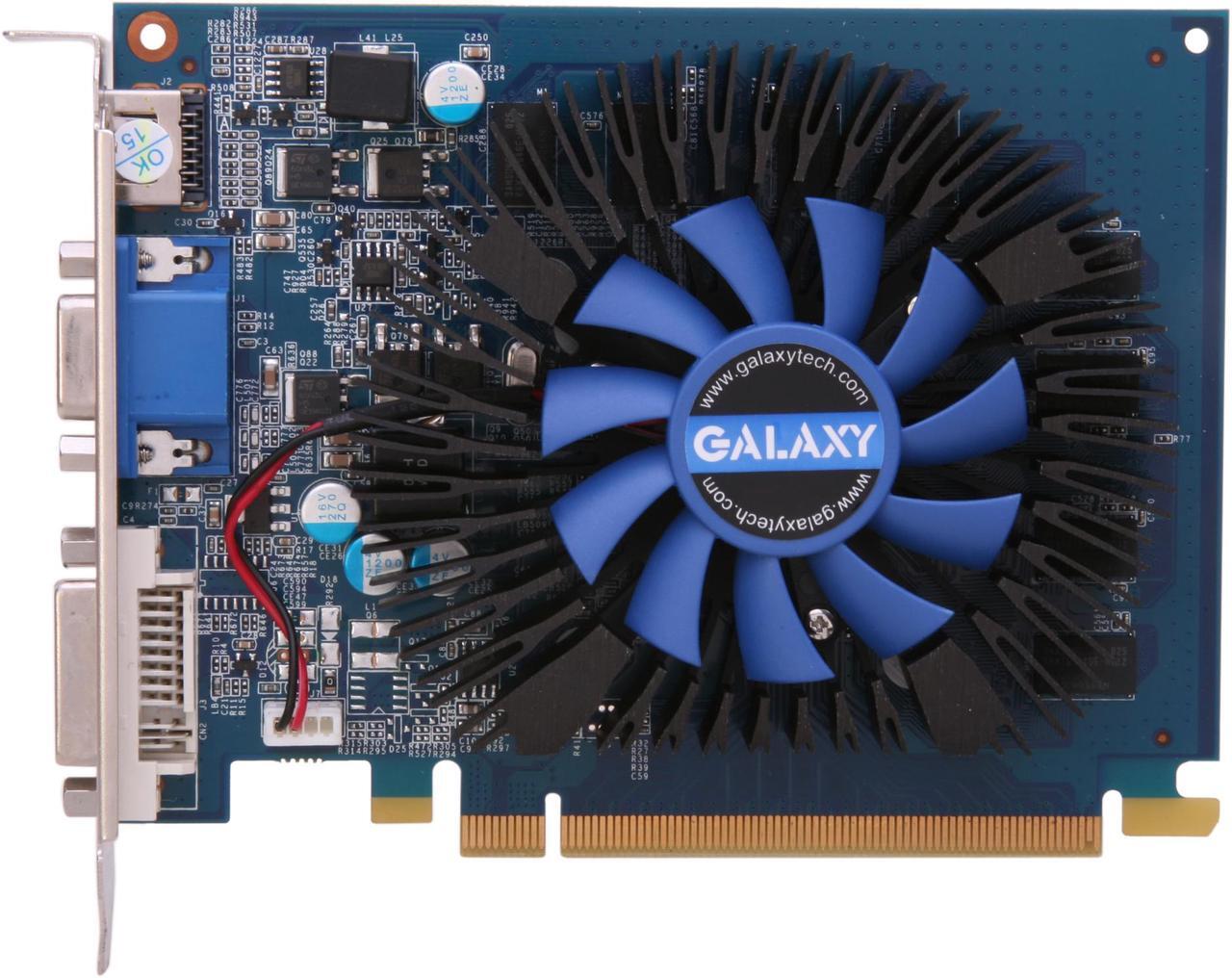 Alt view image 3 of 5 - Galaxy GeForce GT 430 (Fermi) 1GB DDR3 PCI Express 2.0 x16 Graphics Card 43GGS8HX3SPZ