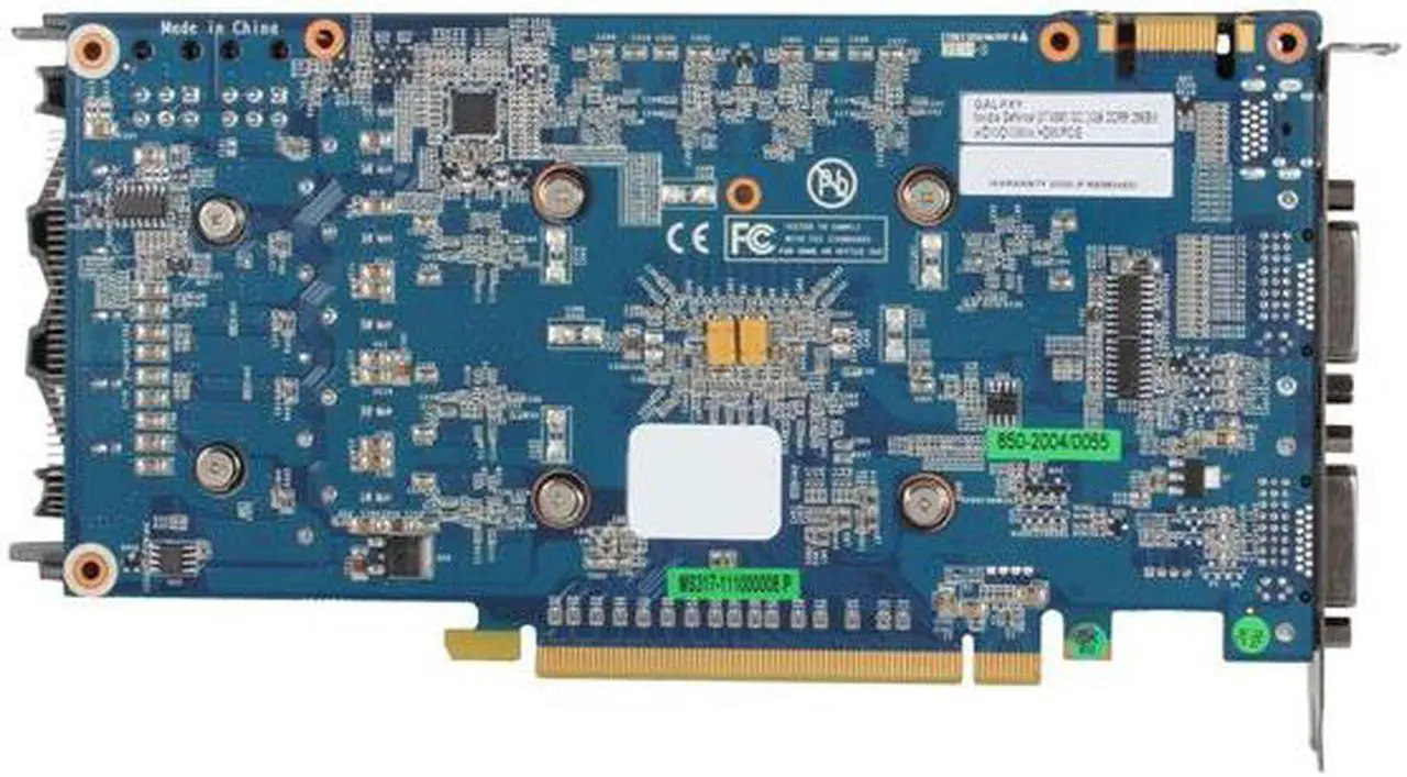 Alt view image 4 of 6 - Galaxy 56NPH6HS4IXX GeForce GTX 560 (Fermi) GC 2GB 256-bit GDDR5 PCI Express 2.0 x16 HDCP Ready SLI Support Video Card