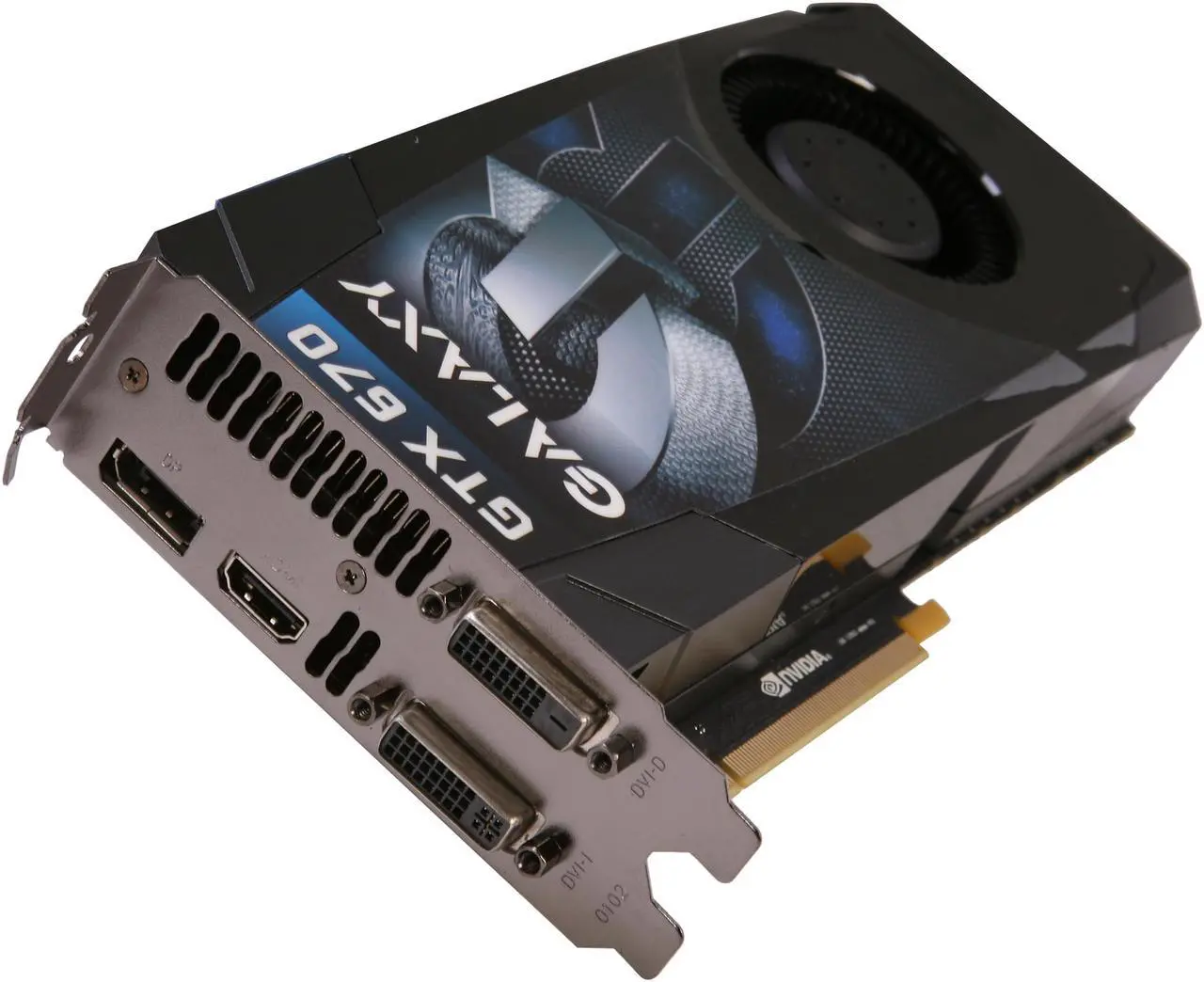Main image of Galaxy 67NPH6DV5ZVX GeForce GTX 670 GC 2GB 256-bit GDDR5 PCI Express 3.0 x16 HDCP Ready SLI Support Video Card