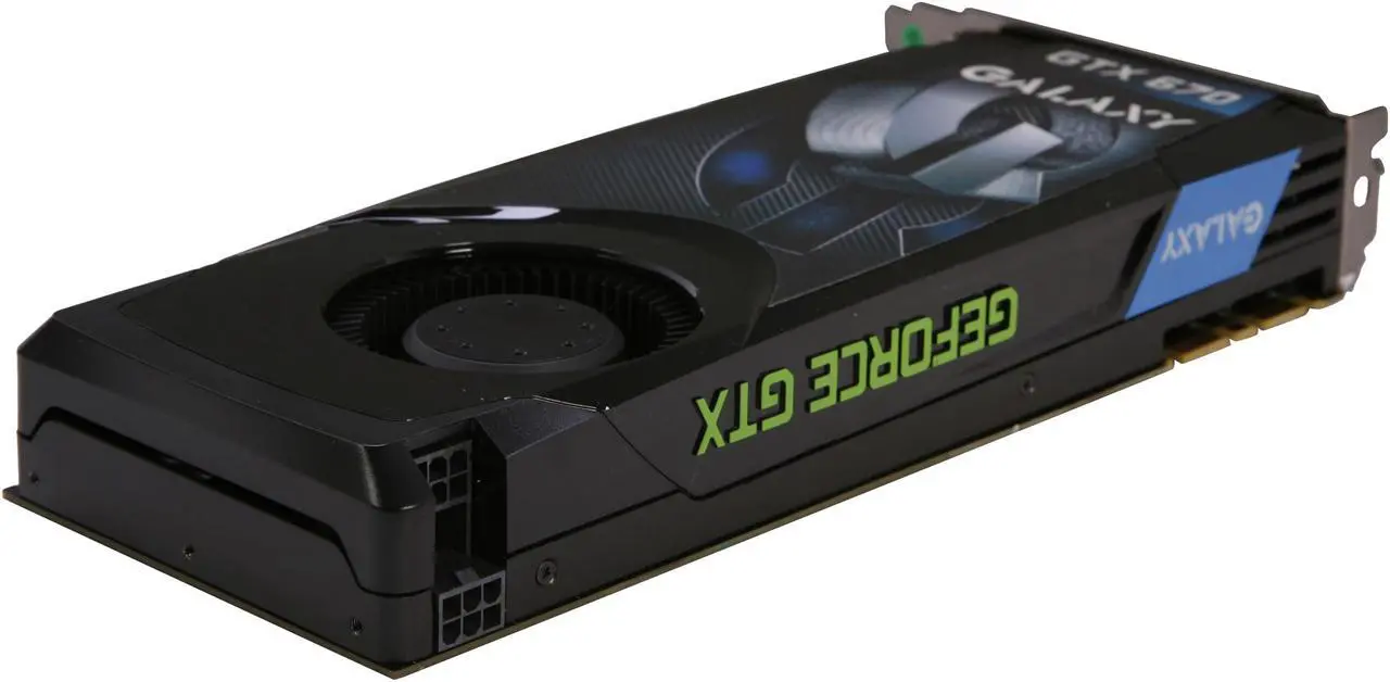 Alt view image 5 of 6 - Galaxy 67NPH6DV5ZVX GeForce GTX 670 GC 2GB 256-bit GDDR5 PCI Express 3.0 x16 HDCP Ready SLI Support Video Card