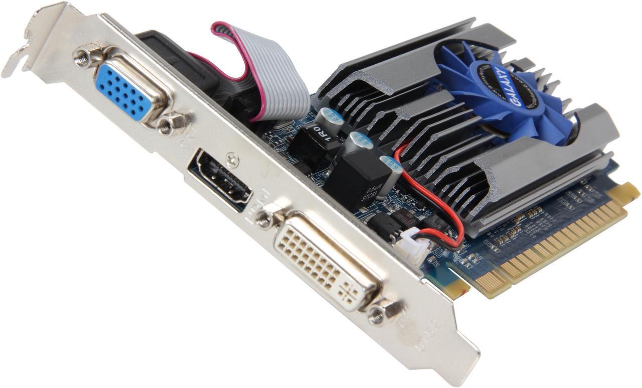 Main image of Galaxy 61TPS4HX2LNX GeForce GT 610 GC 2GB 64-bit DDR3 PCI Express 2.0 x16 HDCP Ready  Video Card