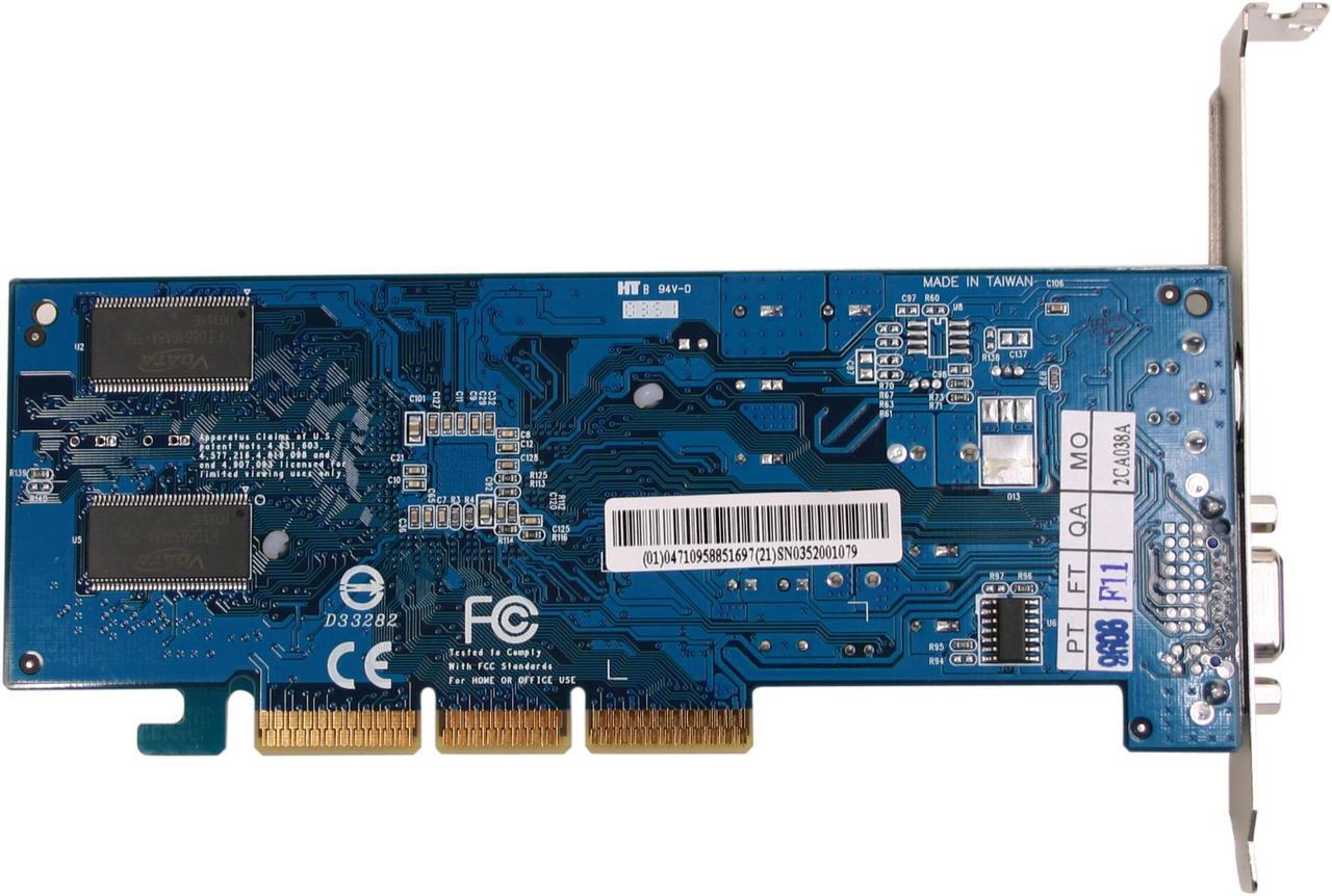 Alt view image 3 of 5 - Albatron GeForce FX 5200 128MB DDR AGP 4X/8X Graphics Card FX5200LP