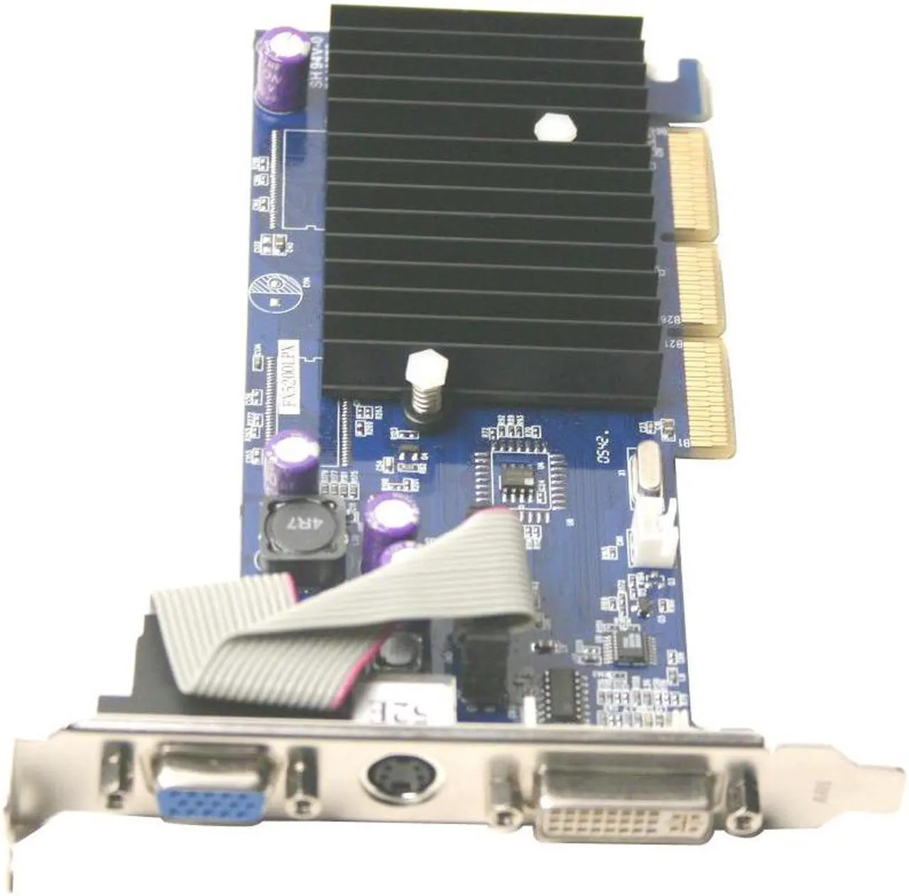 Alt view image 2 of 6 - Albatron GeForce FX 5200 128MB DDR AGP 4X/8X Graphics Card FX5200LP V2.0