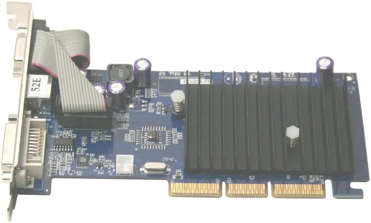 Alt view image 3 of 6 - Albatron GeForce FX 5200 128MB DDR AGP 4X/8X Graphics Card FX5200LP V2.0