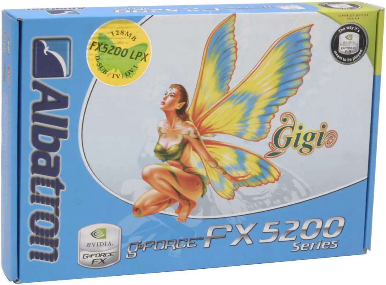 Alt view image 6 of 6 - Albatron GeForce FX 5200 128MB DDR AGP 4X/8X Graphics Card FX5200LP V2.0