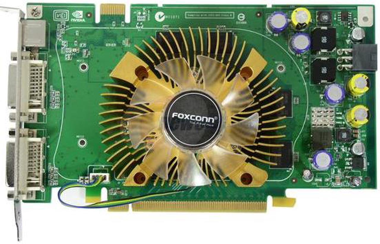 Alt view image 2 of 3 - Foxconn GeForce 8600 GTS 256MB GDDR3 PCI Express x16 SLI Support Graphics Card 8600GTS-256