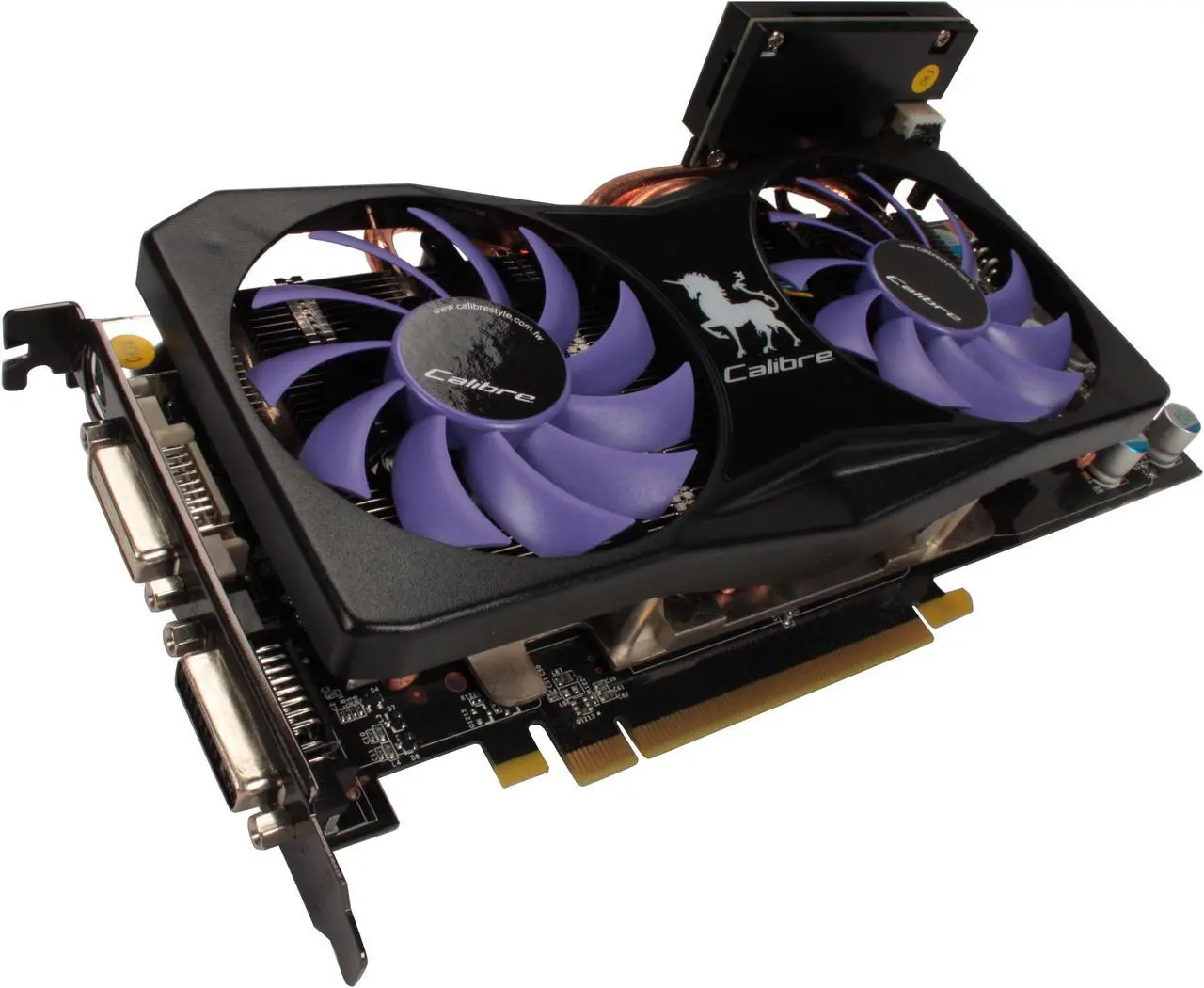 Main image of SPARKLE Calibre Series P980 GeForce 9800 GT OC Dual Fly 512MB 256-bit GDDR3 PCI Express 2.0 x16 HDCP Ready SLI Supported Video Card