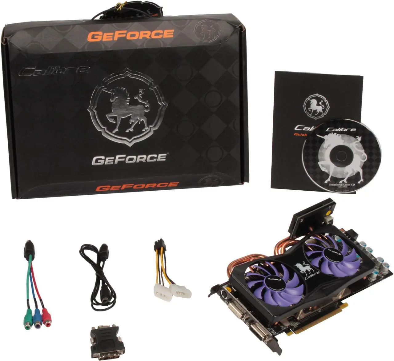 Alt view image 6 of 6 - SPARKLE Calibre Series P980 GeForce 9800 GT OC Dual Fly 512MB 256-bit GDDR3 PCI Express 2.0 x16 HDCP Ready SLI Supported Video Card