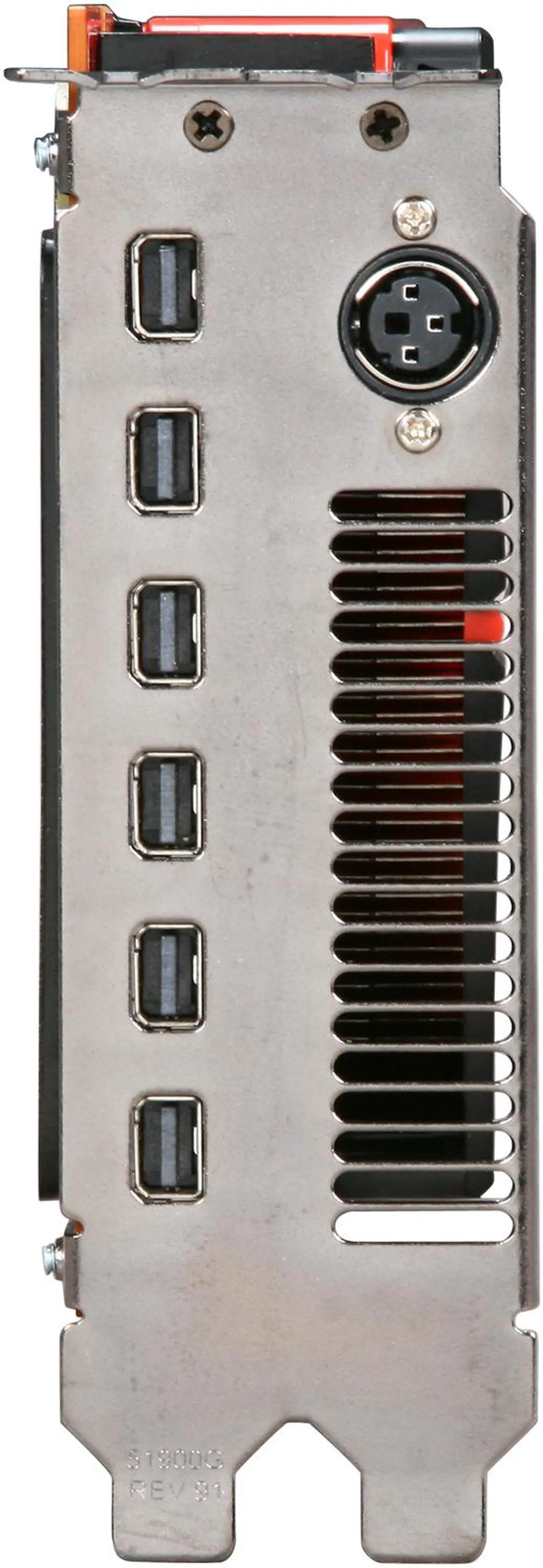 Alt view image 2 of 6 - AMD FirePro V9800 100-505602 4GB 256-bit GDDR5 PCI Express 2.1 x16 CrossFire Supported Graphics Card
