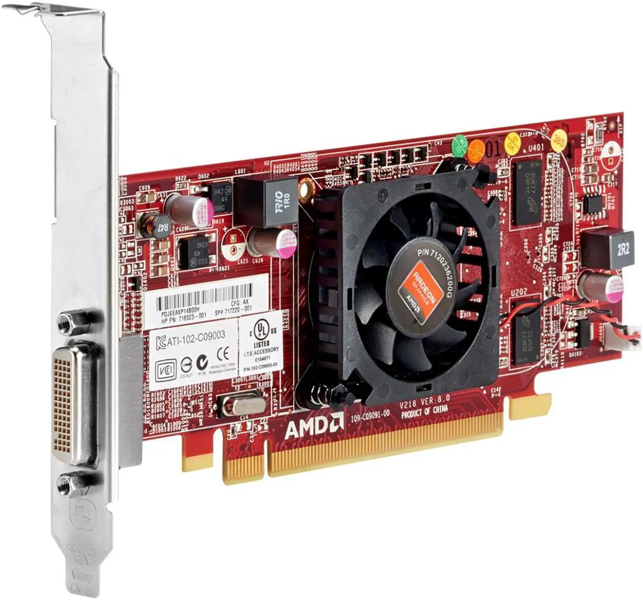 Main image of HP Radeon HD 8350 1GB DDR3 PCI Express 3.0 x16 Low Profile Graphics Card E1C63AA