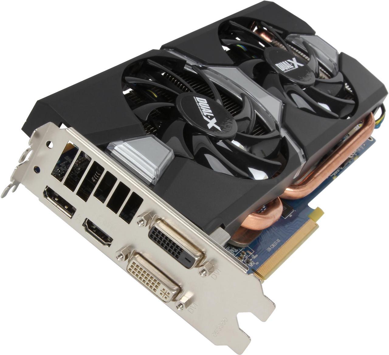 SAPPHIRE Radeon R9 280X 3GB GDDR5 PCI Express 3.0 x16 CrossFireX Support Video Card 100363L