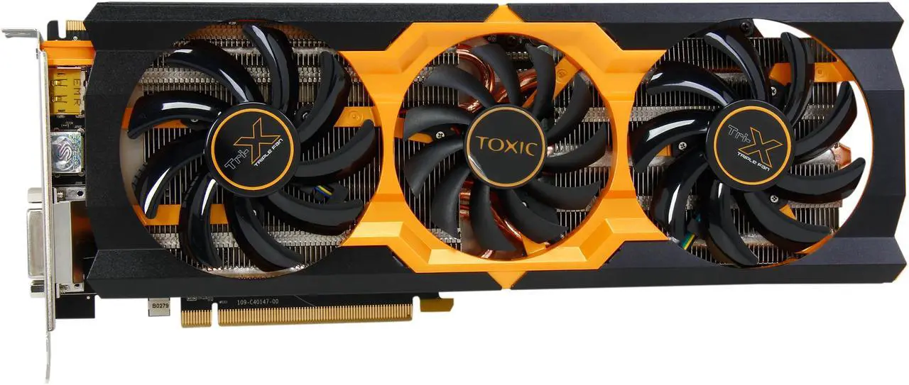 Alt view image 3 of 6 - SAPPHIRE Radeon R9 270X 2GB GDDR5 PCI Express 3.0 x16 CrossFireX Support Graphics Card 100364TXSR