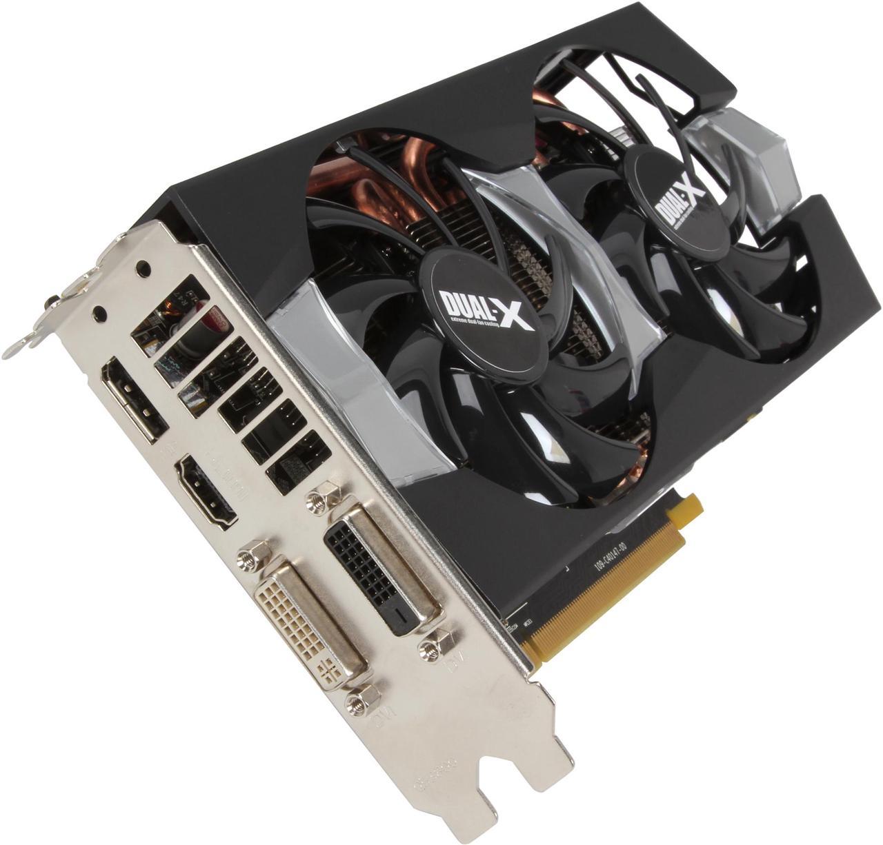 SAPPHIRE Radeon R9 270X 4GB GDDR5 PCI Express 3.0 x16 Video Card (Dual-X Edition) 100364-4GL