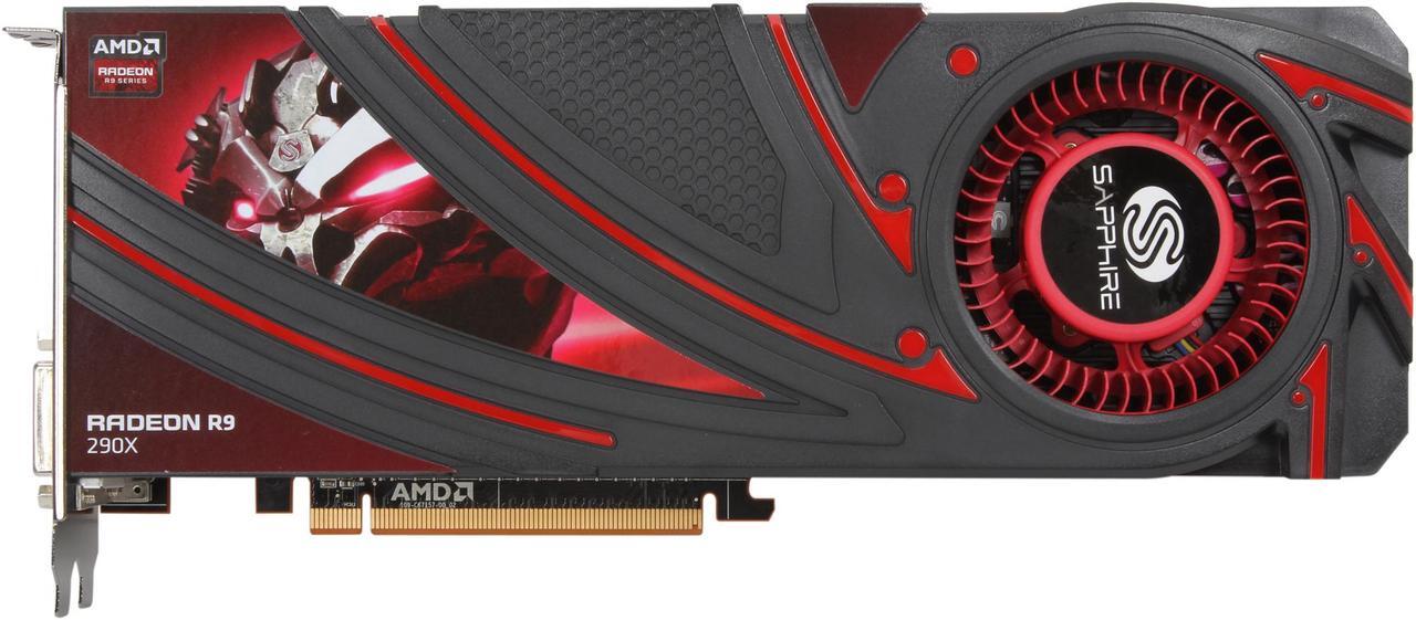 Alt view image 3 of 5 - SAPPHIRE Radeon R9 290X 4GB GDDR5 PCI Express 3.0 Graphics Card 100361BF4SR