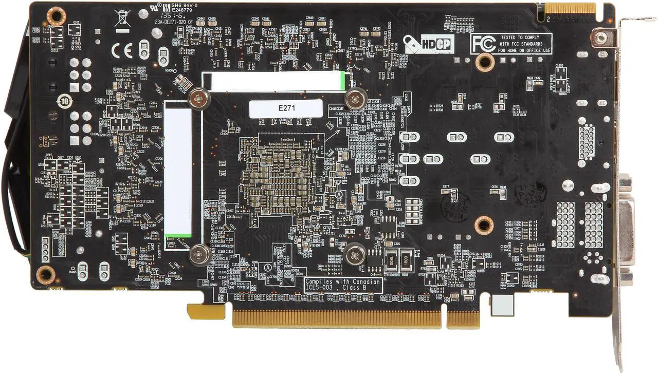 Alt view image 4 of 6 - SAPPHIRE DUAL-X Radeon R9 270 2GB GDDR5 PCI Express 3.0 Graphics Card 100365L