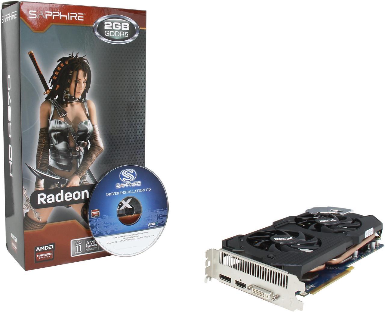 Alt view image 7 of 6 - SAPPHIRE DUAL-X Radeon HD 6970 2GB GDDR5 PCI Express 2.0 x16 Graphics Card 100314-4L