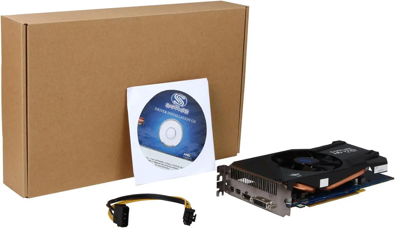 Alt view image 6 of 6 - 11201-00CPO Radeon HD 7770 GHz Edition 1GB 128-Bit GDDR5 PCI Express 3.0 Video Card Manufactured Recertified