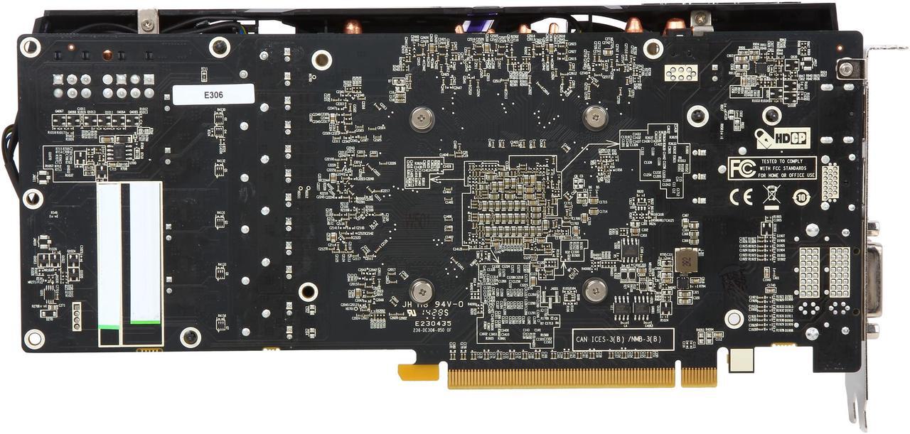 Alt view image 4 of 6 - SAPPHIRE Radeon R9 285 2GB GDDR5 PCI Express 3.0 CrossFireX Support Graphics Card 100374OCL